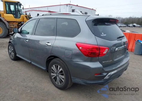 2018 Nissan Pathfinder Sv z USA, uszkodzony, nr VIN 5N1DR2MM4JC619518
